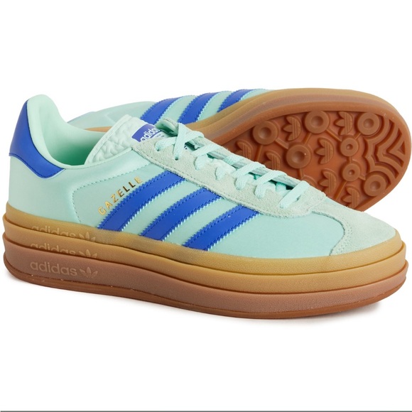 adidas Shoes - adidas Gazelle Bold platform, size 7, Clear Mint, NIB